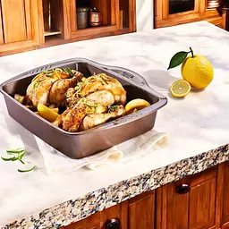 Форма для випічки Pyrex Asimetria Easy-Grip Rectangular Roaster 35x27 см (6219941) - мініатюра 5