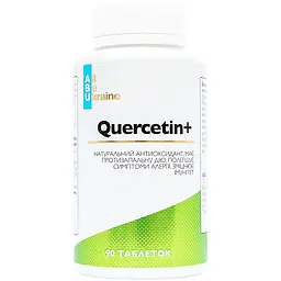 Кверцетин All be Ukraine Quercetin+ 90 таблеток (ABU-01042)