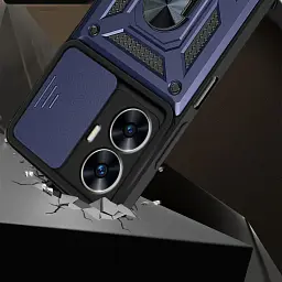 Панель BeCover Military для Realme C55 Blue (709174) - мініатюра 4