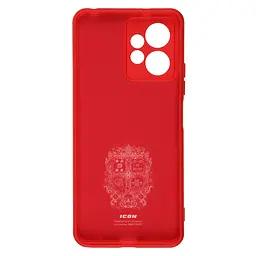 Чехол ArmorStandart ICON для Xiaomi Redmi Note 12 4G Camera cover Red (ARM67703) - мініатюра 2
