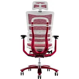 Офісне крісло GT Racer X-815L, червоно-біле (X-815L White/Red (W-52)) - мініатюра 6