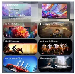 Телевізор HISENSE 55E7S Smart TV - мініатюра 3