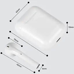 Навушники XPRO Axus F11 Bluetooth F11 Smart Mini White (MER-13470_418) - мініатюра 4
