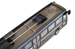 Тролейбус на радіокеруванні 2068-2 акумулятор, в коробці р.35x7,5x10 см YG Toys - мініатюра 3