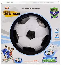 Іграшка аерофутбол Hover Ball зі світлодіодним підсвічуванням і звуковими ефектами 18 см - мініатюра 4