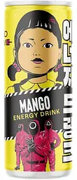 Енергетичний напій Squid Game Energy Drink зі смаком манго 250 мл
