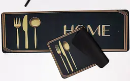 Набір діатомітових килимків для дому 2 ( шт) 38×58/38×118 (см) вологопоглинальні килимки на підлогу Yiwu HP-42-52 - мініатюра 3
