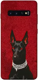 TPU чохол Demsky Premium doberman для Samsung Galaxy S10+