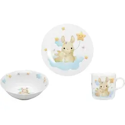 Дитячий набір посуду Limited Edition Bunny 3 предмета (C724)