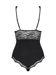 Боді Obsessive Luvae S/M чорний - мініатюра 6