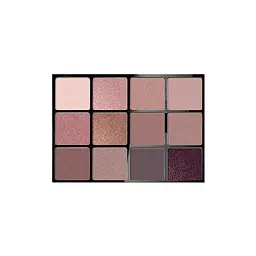 Палетка тіней для повік Eveline All In One, відтінок 2 (Rose), 12 шт., 12 г (LMKCIE12RO) - мініатюра 3