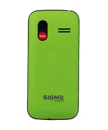 Мобільний телефон Sigma Mobile Comfort 50 HIT 2020 Green (UA UCRF) - мініатюра 2