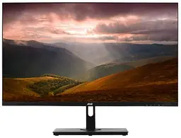 Монітор 27` 2E N2723B, Black, WLED, IPS, 1920x1080 (16:9), 5 мс, 75 Гц, 250 кд/м², 1000:1, 178°/178°, VGA/HDMI, VESA 100x100 мм, зовнішній БЖ (2E-N2722B-01.UA)