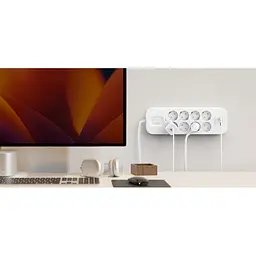 Підовжувач-фільтр Belkin мережевий 8хТип F, 3x1.5 мм кв, 16 А, USB-A/USB-C 18 Вт, з захистом від перенапруги, 2 м, білий - мініатюра 7