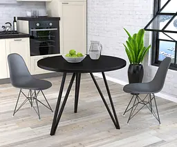Обідній стіл Ліма D1000 Loft Design (Горіх Модена)
