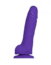 Реалістичний фалоімітатор Strap-On-Me Soft Realistic Dildo Violet XL, 19.8х4.3 см (фіолетовий) - мініатюра 2