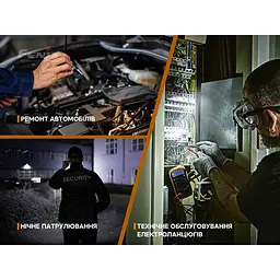 Ліхтар ручний Fenix C6 V3.0 лімітована серія (Жовтогарячий)) - мініатюра 9