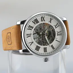 Чоловічий механічний наручний годинник Forsining Vintage Pro - мініатюра 4