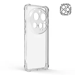Прозрачный чехол для Xiaomi 15 Ultra с защитой камеры и усиленными бортами, тонкий, силиконовый, бесцветный, ударопрочный, противоударный бампер с закрытой камерой, ArmorStandart (ARM82312) - мініатюра 2