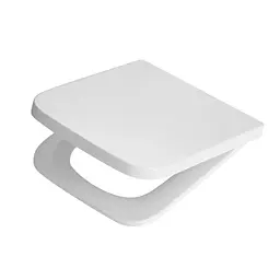 Сидіння-кришка для унітазу Mixxus Premium Seat Cover Quadro-2005 430x345x30mm дюропласт MP6688, Білий