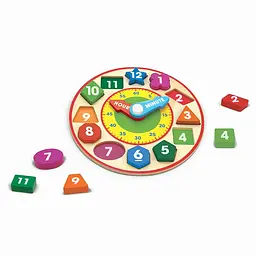 Дерев'яний годинник-сортер Melissa & Doug (MD18593) - мініатюра 4