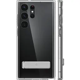 Чохол із підставкою Spigen Slim Armor Essential S для Samsung Galaxy S23 Ultra Clear ACS05642 - мініатюра 9