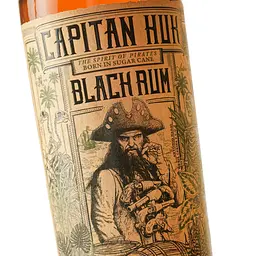 Ром Capitan Huk Black 37.5% 1 л - мініатюра 5