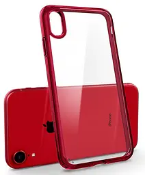 Чохол протиударний Spigen Ultra Hybrid 064CS25346 для iPhone XR (6.1") Red