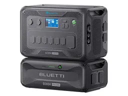 Комплект зарядна станція BLUETTI AC300 + додаткова батарея B300K battery module - мініатюра 2