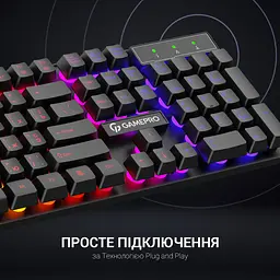 Клавіатура GamePro дротова (GK296) - мініатюра 6