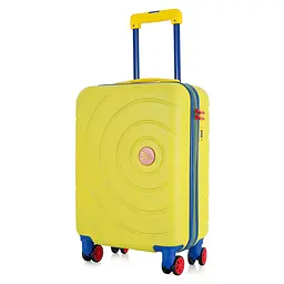 Валіза мала для ручної поклажі Semi Line 20 дюймів (S) дюймів (S) ABS-Plastic Yellow (T5929-1)