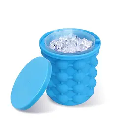 Силіконове відро - форма для льоду льодниця для охолодження напоїв Ice Genie - мініатюра 5