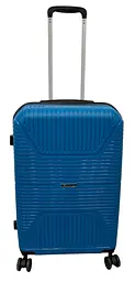Валіза Worldline Airtex 291 колір синій розмір середній М - мініатюра 5