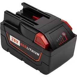Акумулятор PowerPlant для шуруповертів та електроінструментів Milwaukee 28V 4Ah Li-ion