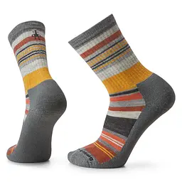 Термошкарпетки чоловічі Smartwool Everyday Joviansphere Crew 34-37 Сірий-Червоний