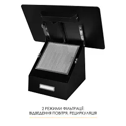 Витяжка декоративна похила Weilor Aura Wds 53 Black - мініатюра 7