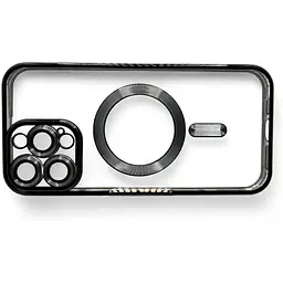 Чохол-накладка BeCover TPU Chrome Case (MagSafe) для Apple iPhone 16 Pro Black (712080) - мініатюра 3