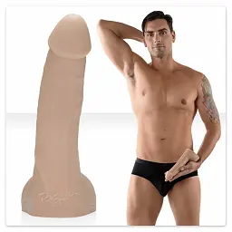 Фалоімітатор Fleshlight Guys Ryan Driller 21 см тілесний - мініатюра 2