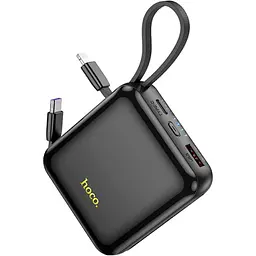 Зовнішній акумулятор Hoco Q23 Blade 10000mAh 22.5W Black [612647] [109961] - мініатюра 2