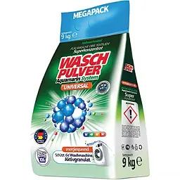 Пральний порошок Wasch Pulver universal 9 кг (040-9772)