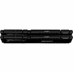 Модуль пам'яті Kingston Fury DDR5 32Gb (2x16) 5600MHz Beast Black (KF556C40BBK2-32) - мініатюра 2