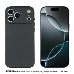 Чохол до мобільного телефона BeCover Apple iPhone 17 Pro Black (713760) - мініатюра 3