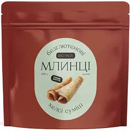 Млинці безглютенові (суміш для приготування) Смак Життя 400 г (11505-400)