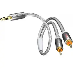Интерфейсный кабель Mini Jack—2xRCA Inakustik Premium 3m - мініатюра 1