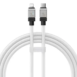 Кабель Baseus CoolPlay Series Fast Charging Cable Type-C to Lightning 20W 1m CAKW000002 White