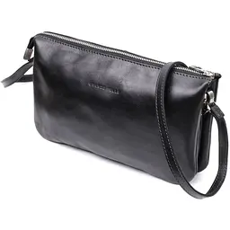 Шкіряна жіноча сумка GRANDE PELLE 26х15,5х3 см sum0023600