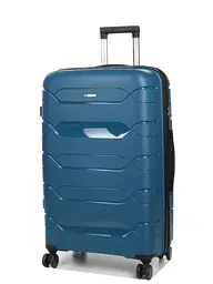 Валіза велика L поліпропілен Worldline Airtex 282 109л 74×47×30см Синій
