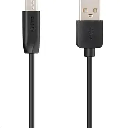 Кабель Gelius Full Silicon Cable USB to MicroUSB GP-UCN001M 18W 1.2m Black-White