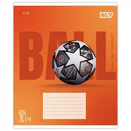 Набір зошитів Yes Ball А5 18 аркушів у лінію 25 шт. (768680) - мініатюра 5