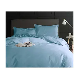 Постільна білизна MirSon Сатин 0842 Light Blue 220х240 (2200002024143)